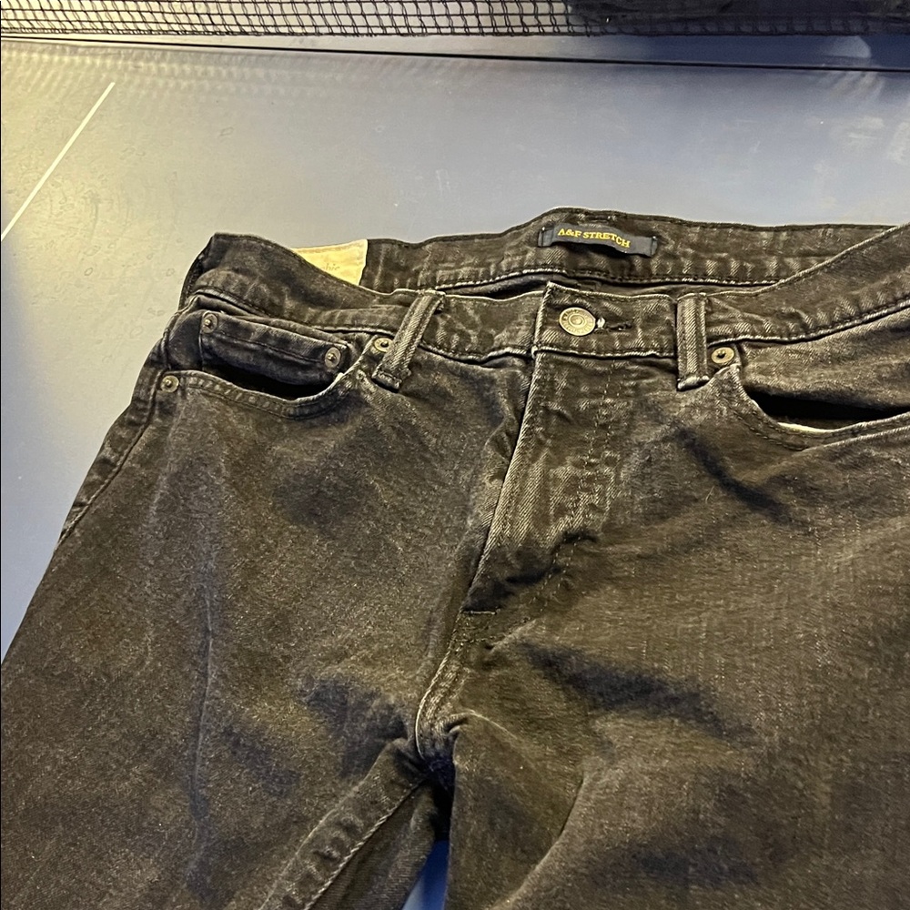 Abercrombie & Fitch Charcoal Slim Jeans
